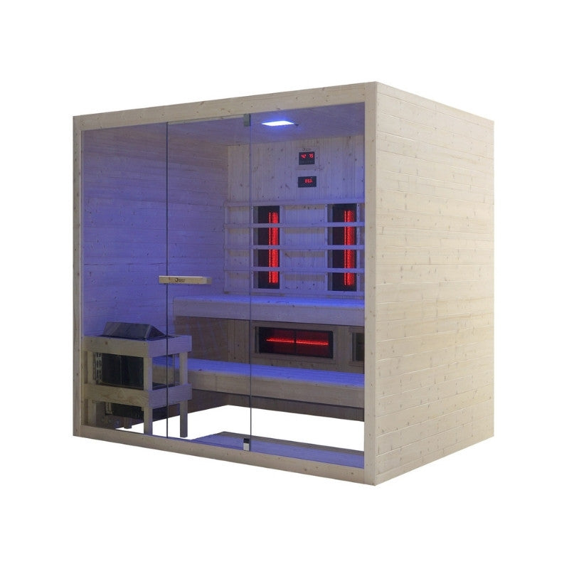 Global Relax DHARANI COMBI - Infrared+Steam Sauna 4/5 Persons