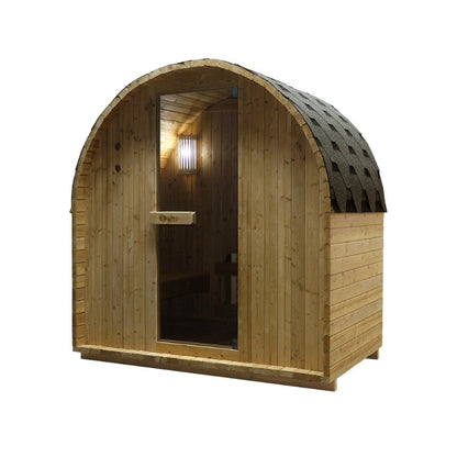 Global Relax DHARANI MINI - Outdoor Steam Sauna 1/2 Persons