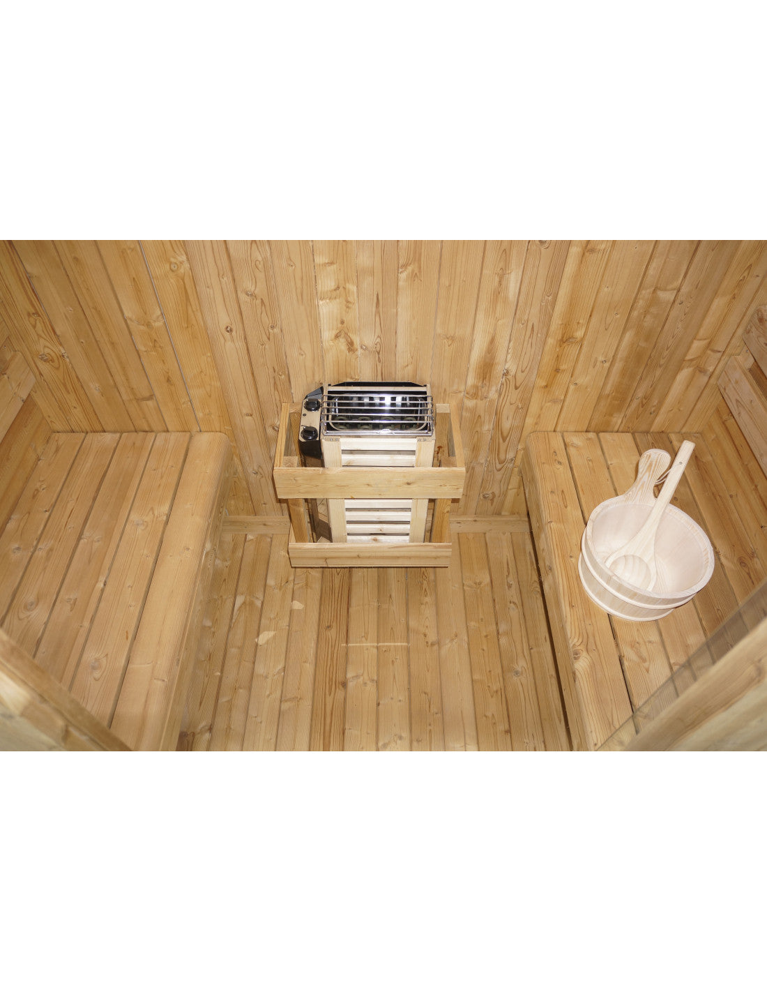 Global Relax DHARANI MINI - Outdoor Steam Sauna 1/2 Persons