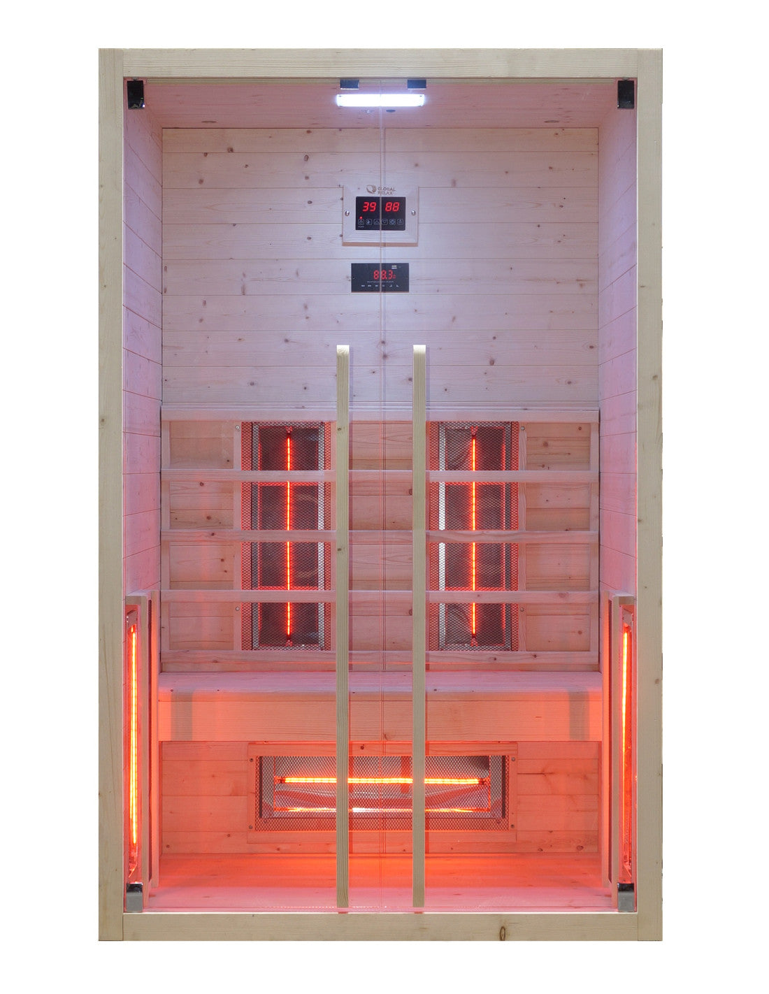 Global Relax DHARANI S2 PLUS - Infrared Indoor Sauna 1/2 Persons