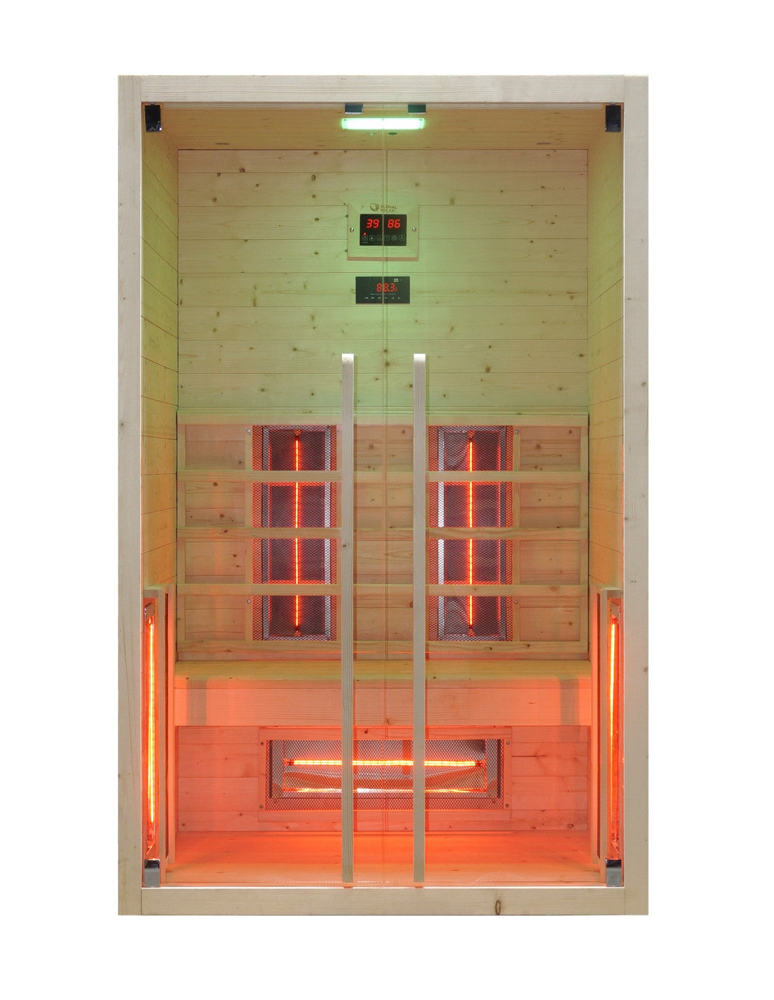 Global Relax DHARANI S2 PLUS - Infrared Indoor Sauna 1/2 Persons