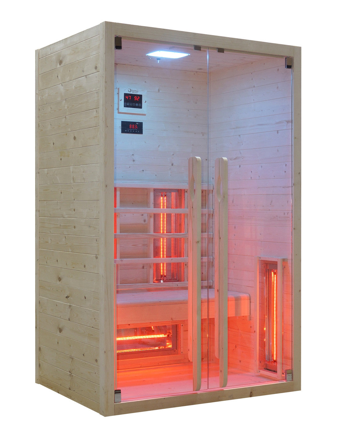 Global Relax DHARANI S2 PLUS - Infrared Indoor Sauna 1/2 Persons