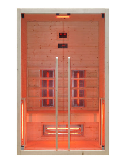 Global Relax DHARANI S2 PLUS - Infrared Indoor Sauna 1/2 Persons