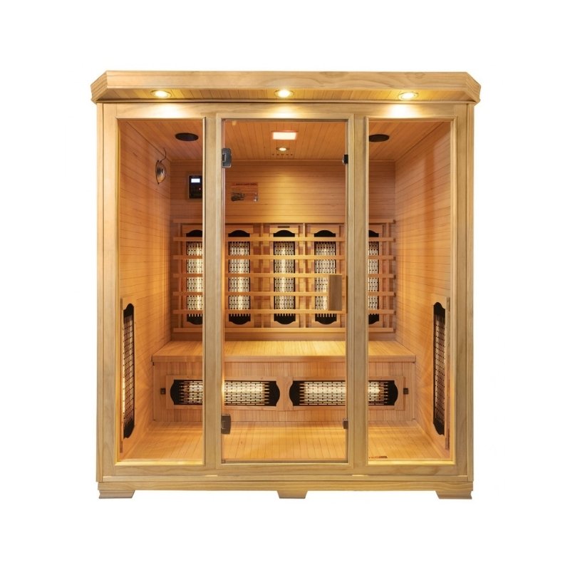 Global Relax DHARANI S4 PLUS - Indoor Full Body Infrared Sauna 4 Persons