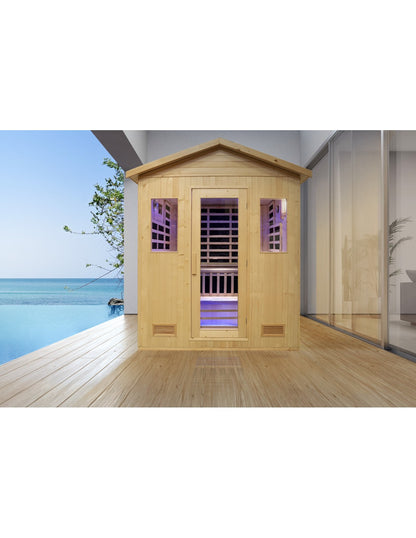 Global Relax DHARANI S5 OUTDOOR - Outdoor Steam Sauna 4/5 Persons