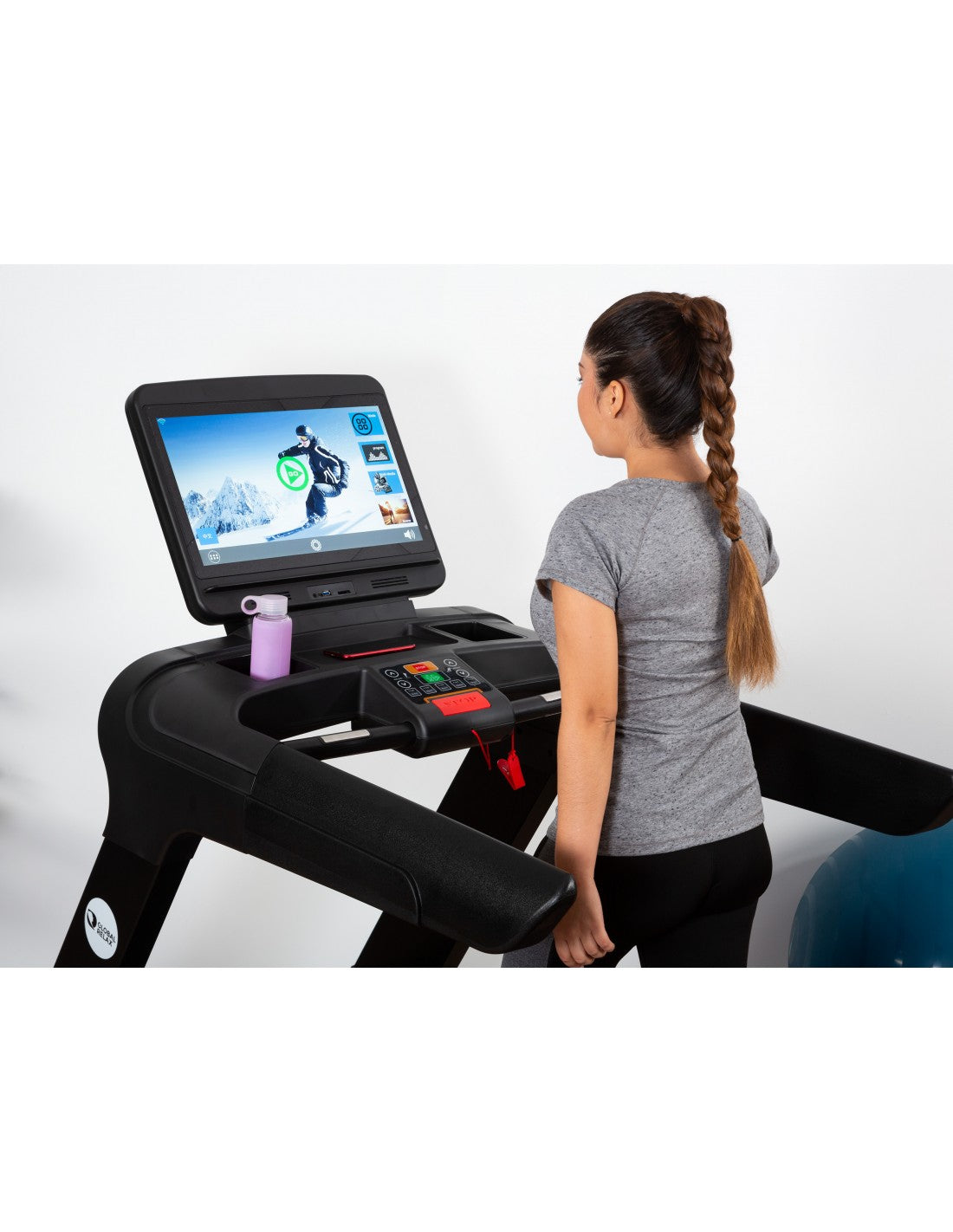 Global Relax KEIZAN X9 Treadmill Black TouchScreen