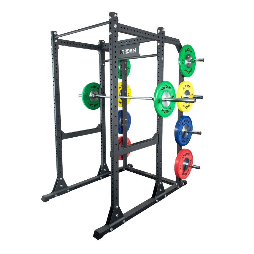 Jordan HELIX Freestanding Power Rack [LTR] With J-Hooks & Safety Bar