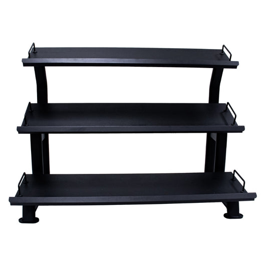 Jordan Hex Dumbbell Rack 3 Tier Black