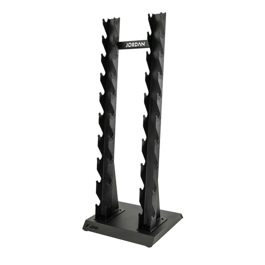 Jordan Vertical Dumbbell Single & Double Racks (S-Series) Black 