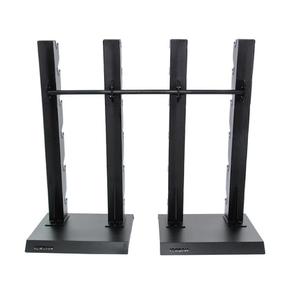 Jordan Vertical Dumbbell Single & Double Racks (S-Series) Black