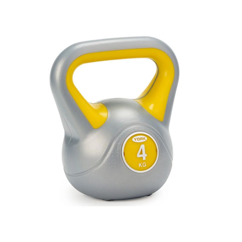 York Fitness Vinyl Kettlebell Set | 2 KG, 3 KG, 4 KG